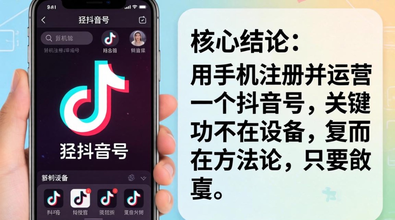 如何快速注册并运营可复制的成功抖音号