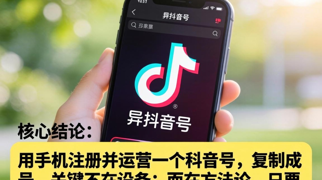 如何快速注册并运营可复制的成功抖音号