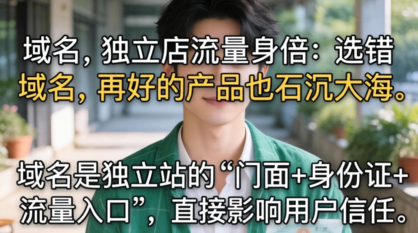 独立站域名选择技巧与推荐