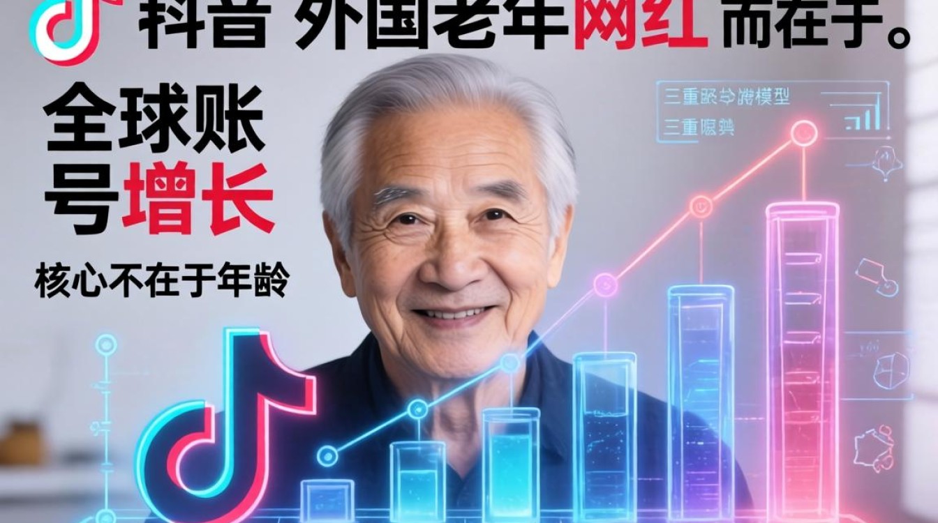 TikTok外国老年网红如何快速涨粉?全球账号粉丝增长秘籍 TikTok外国老年网红如何快速涨粉
