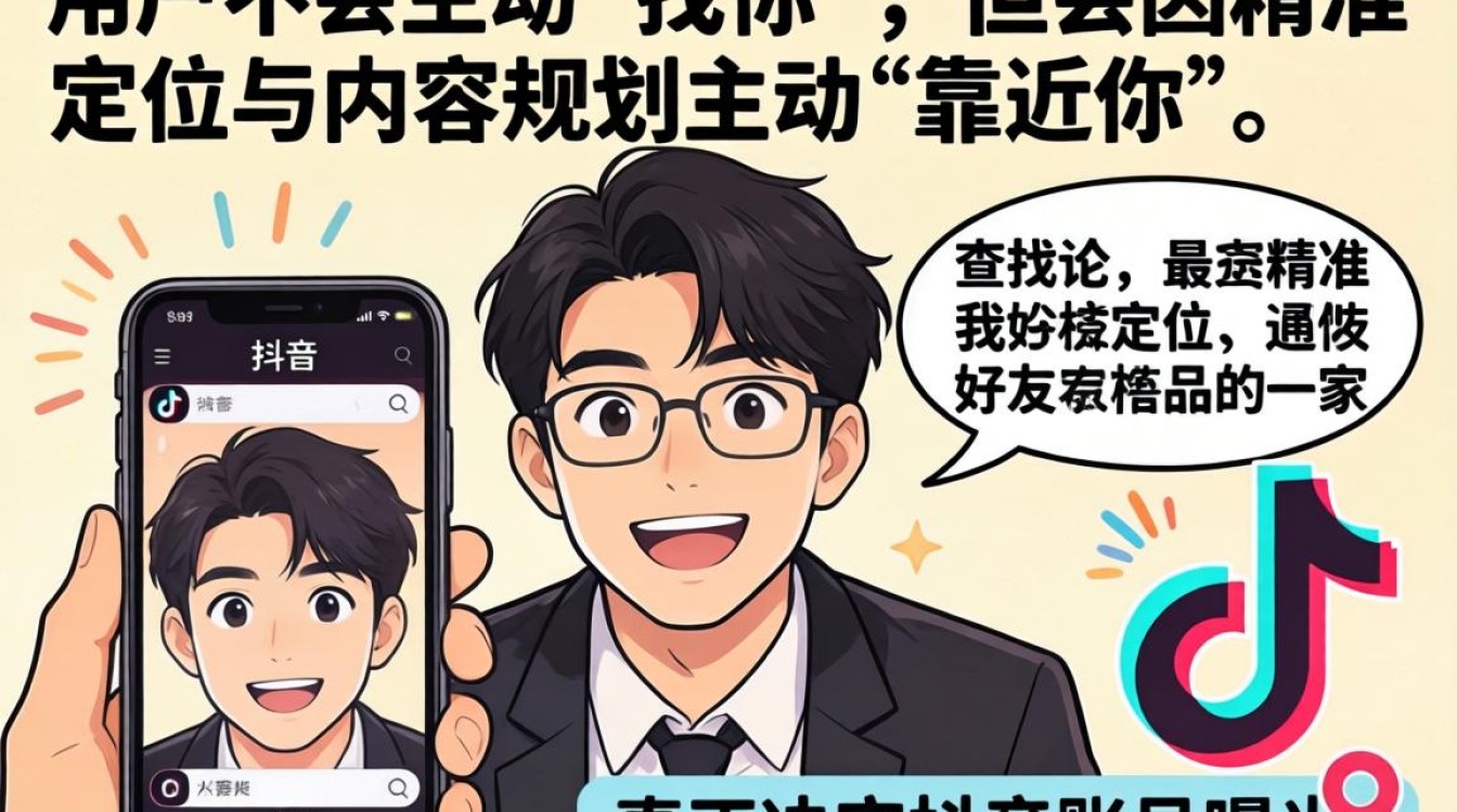 抖音里的好友怎么查找我?账号定位与内容规划怎么做 账号定位与内容规划怎么做