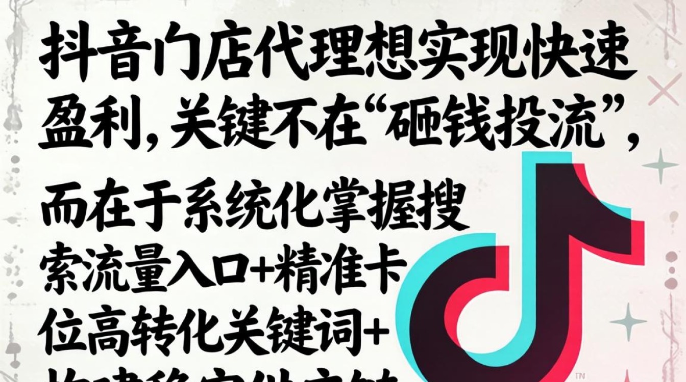 抖音小店代理怎么赚钱快?抖音小店代理快速盈利方法SEO优化与搜索排名 抖音小店代理快速盈利方法SEO优化与搜索排名