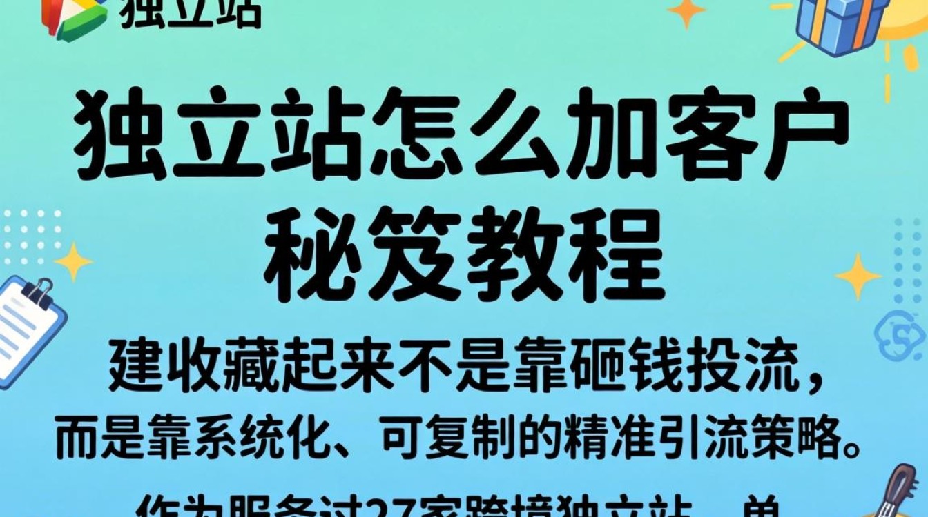 独立站怎么加客户?独立站引流获客技巧与实操建议 独立站引流获客技巧与实操建议