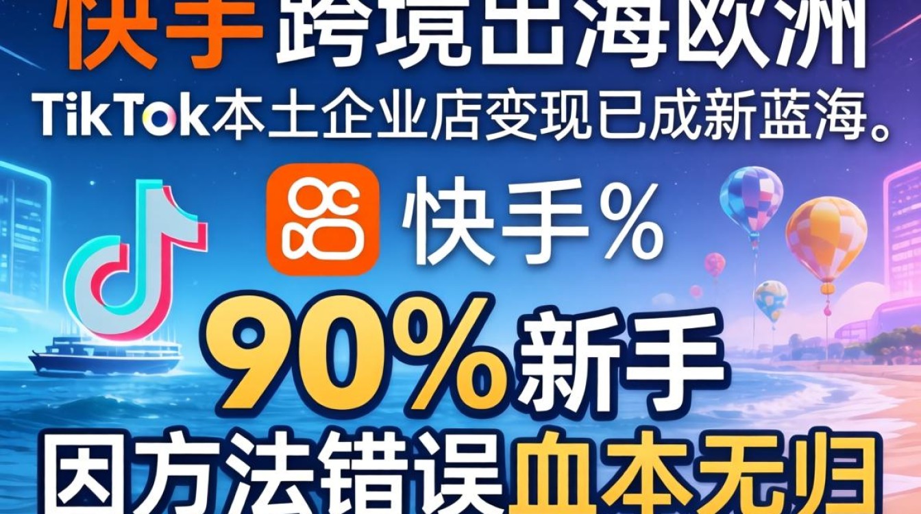 快手怎么做欧洲TikTok本土企业店变现