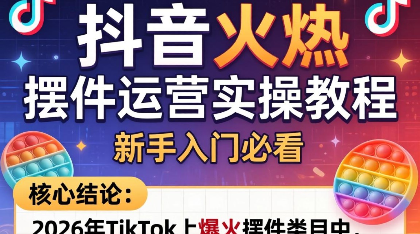 TikTok爆款摆件运营实操教程新手必看