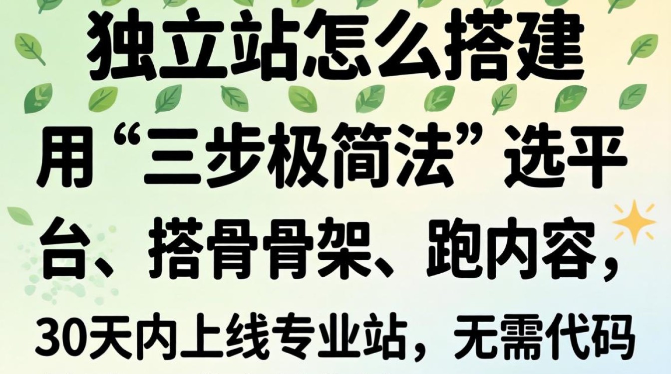 个人独立站怎么搭建?高手实战经验分享 个人独立站怎么搭建