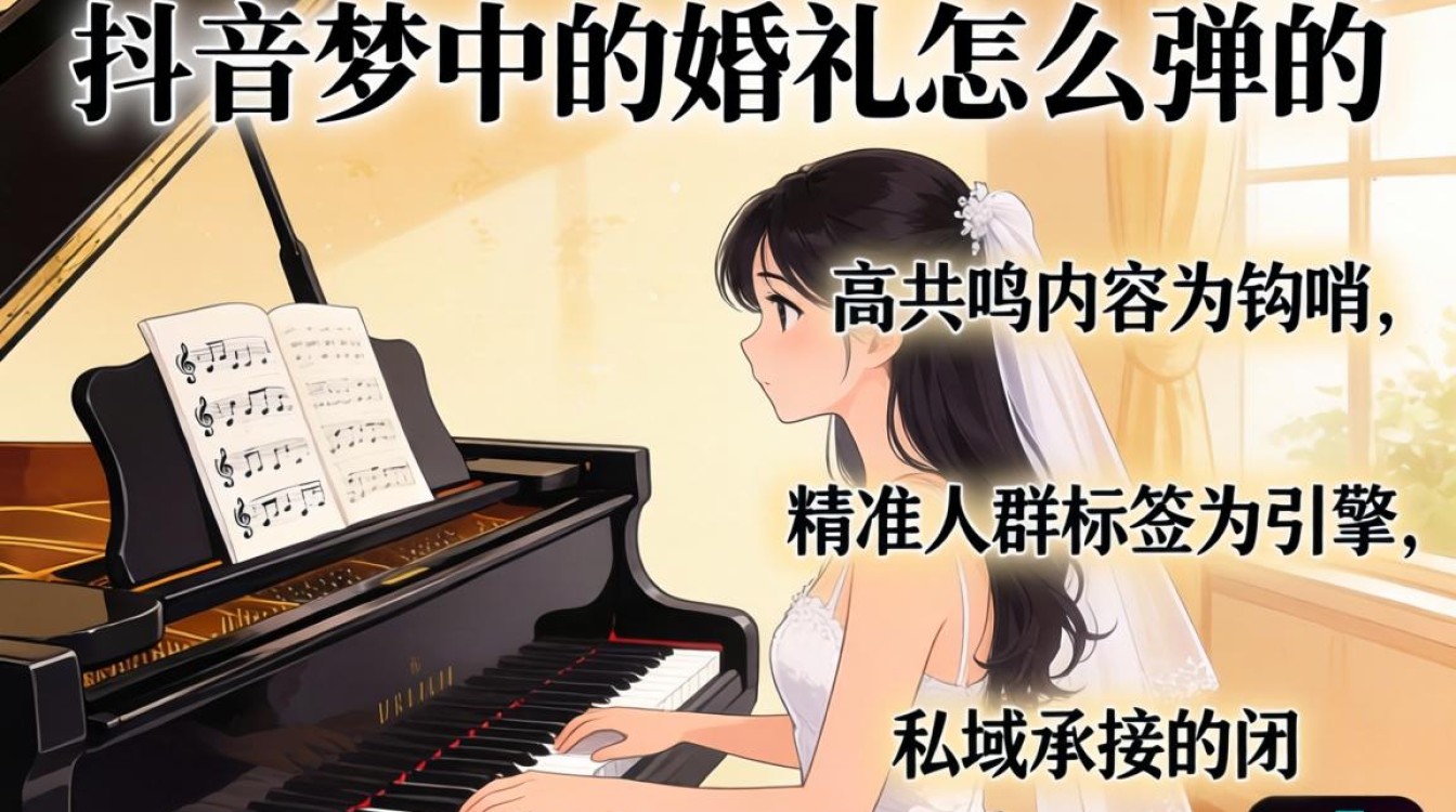 抖音梦中的婚礼怎么弹的?梦中的婚礼抖音弹奏技巧与引流方法 梦中的婚礼抖音弹奏技巧与引流方法
