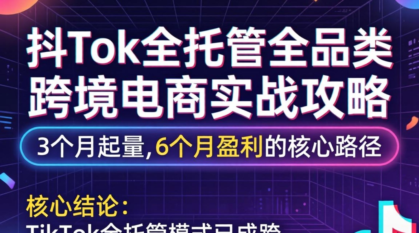 TikTok全托管全品类怎么做?跨境电商全托管全品类运营实战攻略 跨境电商全托管全品类运营实战攻略