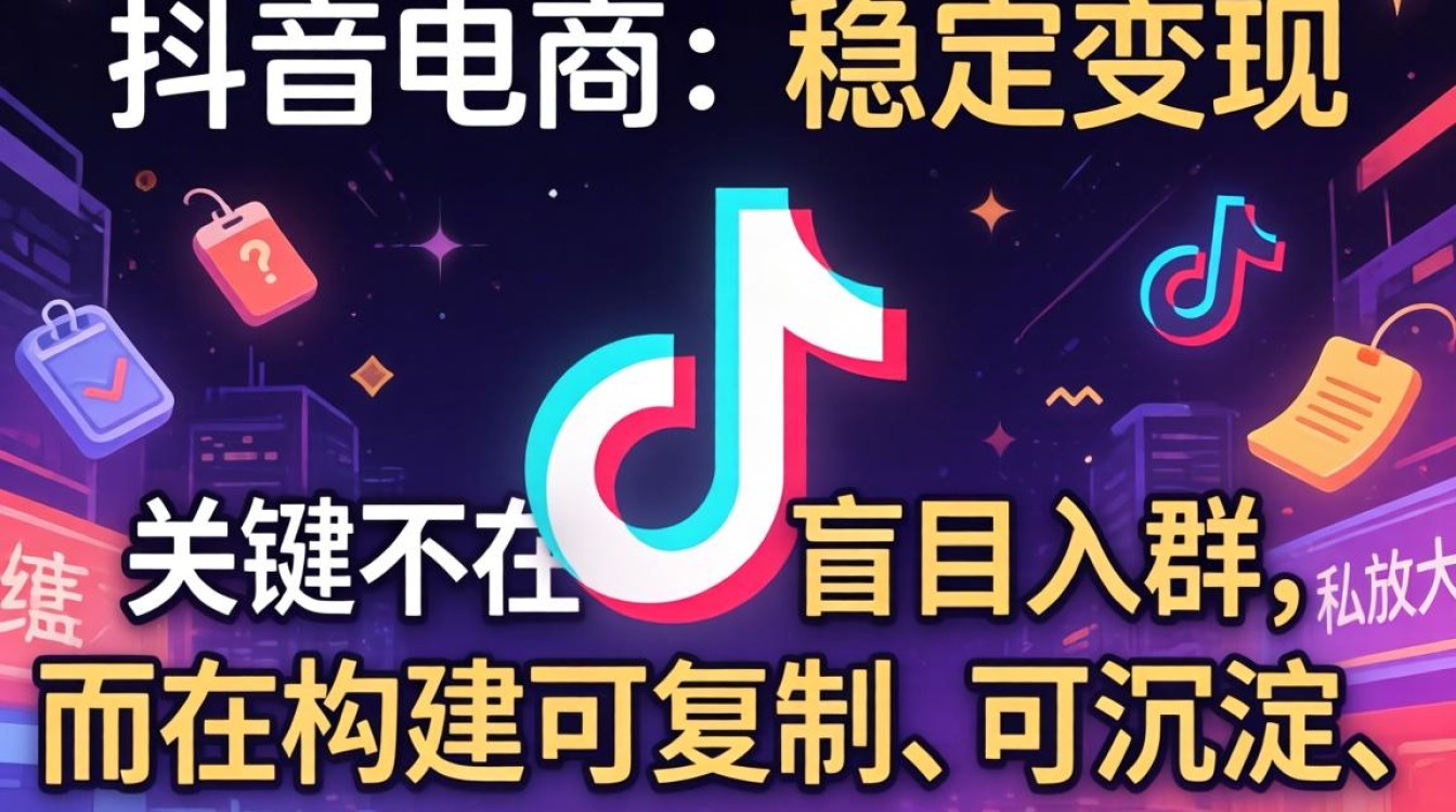 怎么加入抖音电商群?抖音电商私域运营变现方法 抖音电商私域运营变现方法