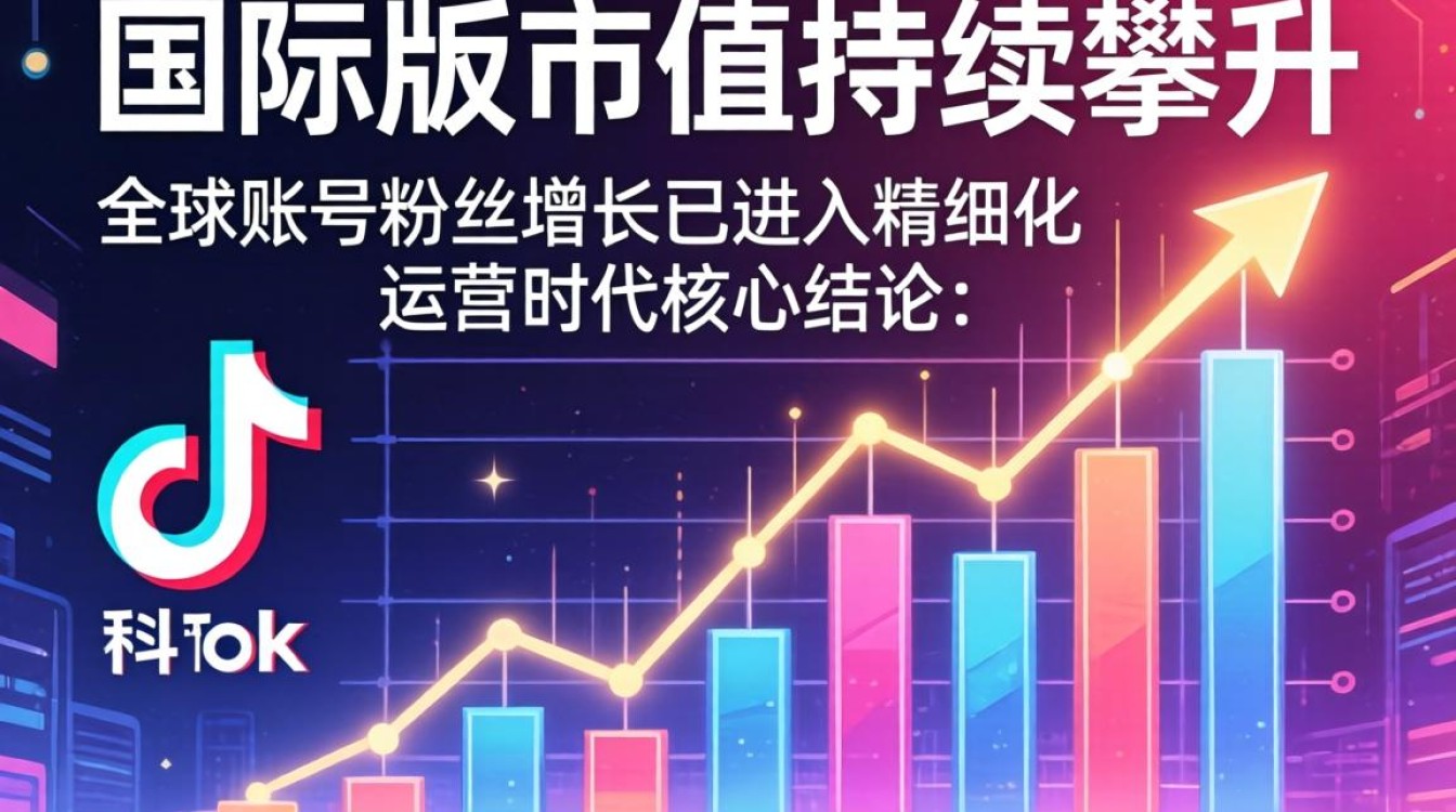 TikTok国际版市值多少?全球账号粉丝增长秘籍 TikTok国际版市值多少