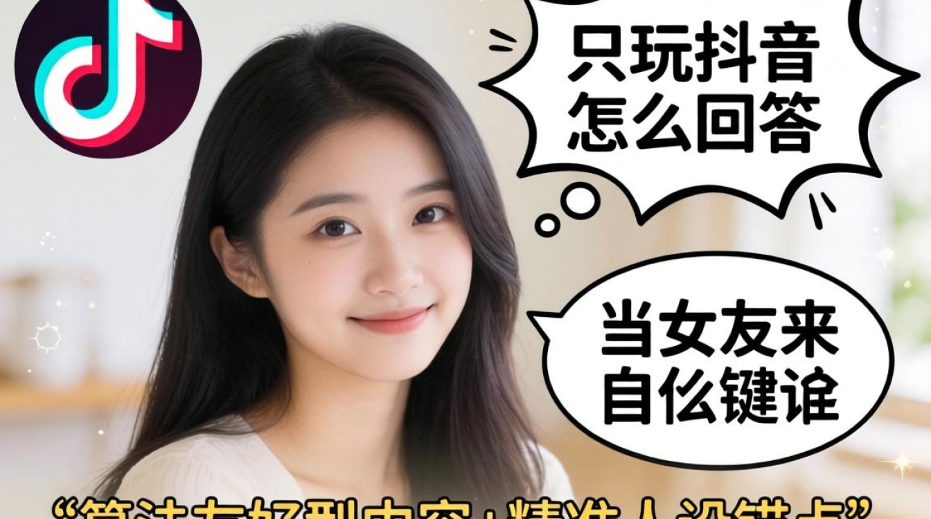 女生说只玩抖音怎么回答,抖音女生互动话术算法优化 抖音女生互动话术算法优化
