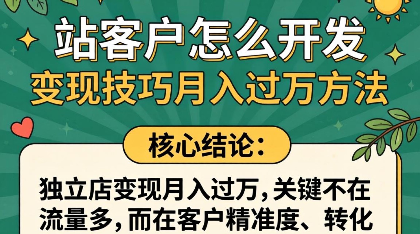 独立站客户开发变现技巧月入过万方法