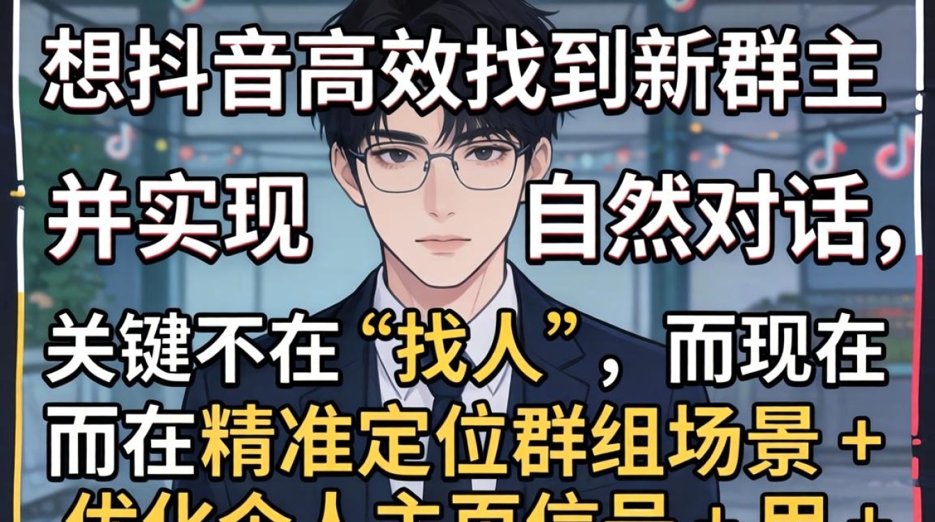 抖音群主搜索排名靠前的方法