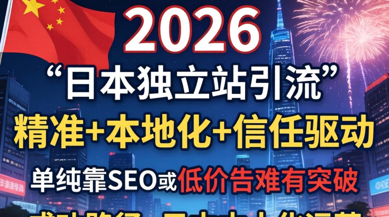 2026年日本独立站引流方法与市场趋势分析