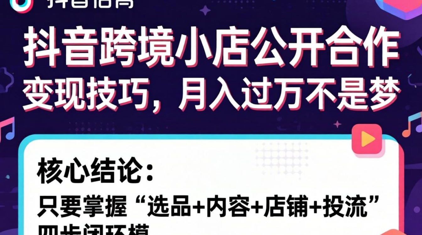 TikTok跨境小店怎么合作变现?月入过万的跨境小店合作技巧 TikTok跨境小店怎么合作变现