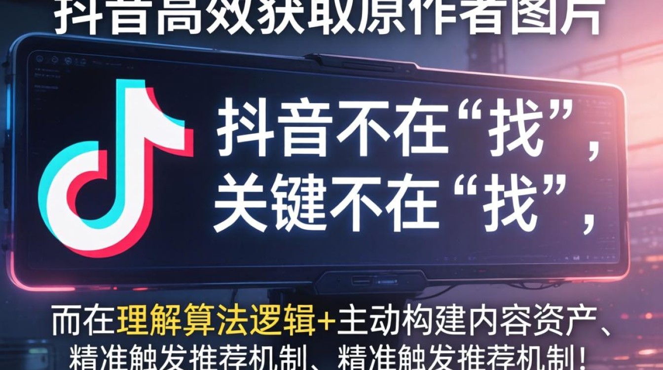 抖音作者图片搜索技巧与流量获取方法