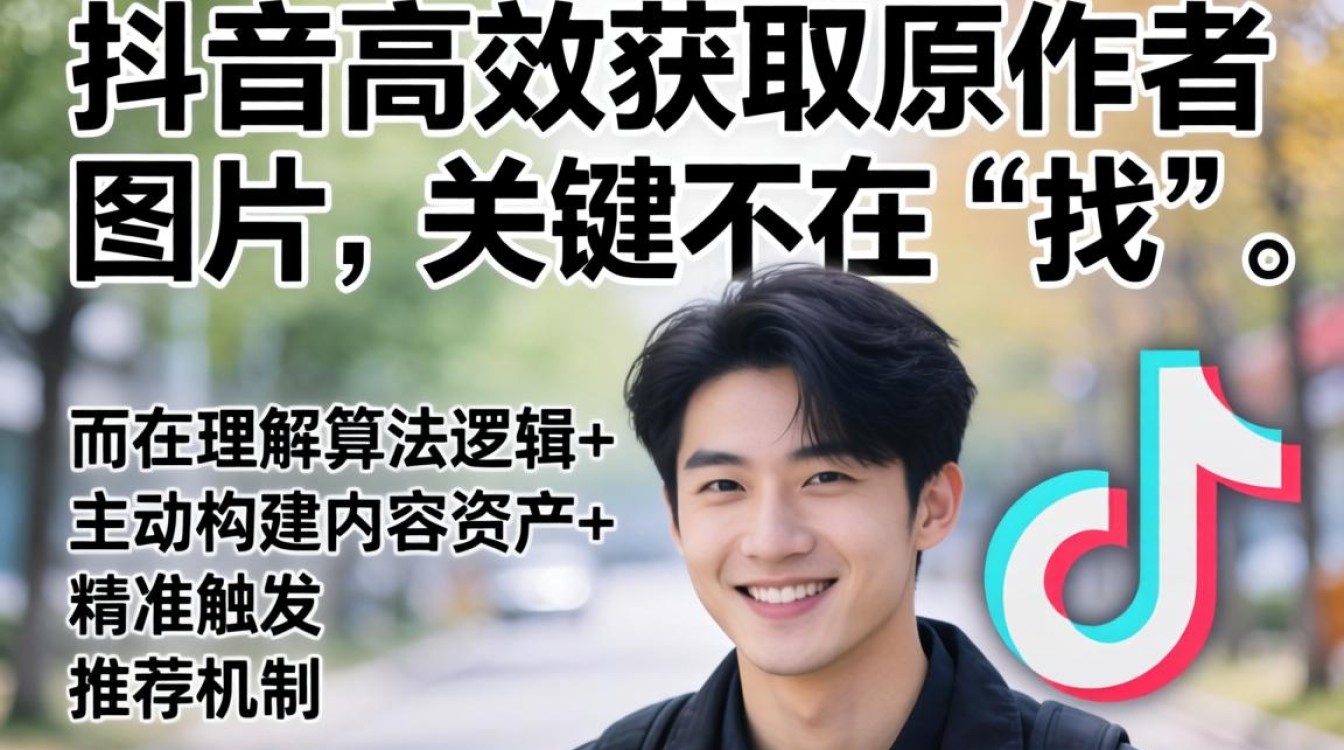 抖音作者图片搜索技巧与流量获取方法
