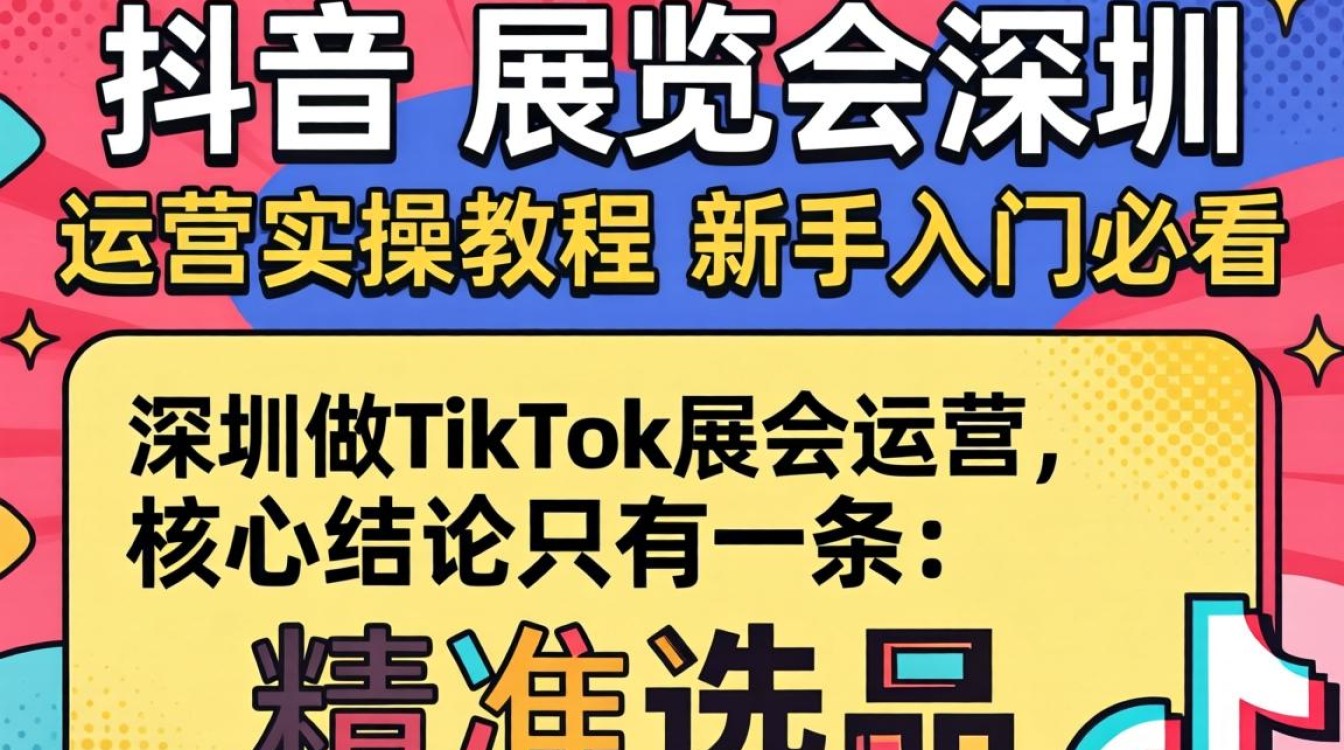 TikTok 展览会深圳怎么运营