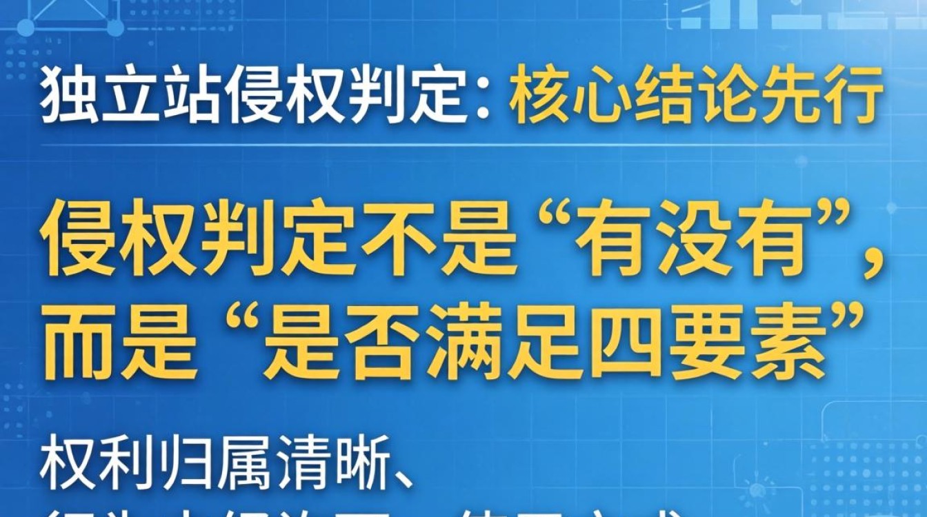 独立站侵权判定标准流程及避坑指南
