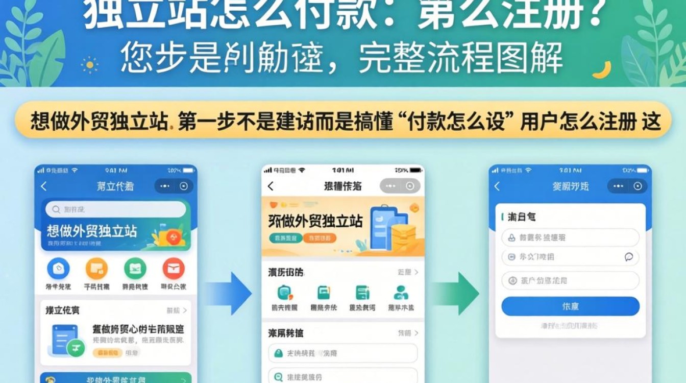 外贸独立站注册流程及付款方式详解