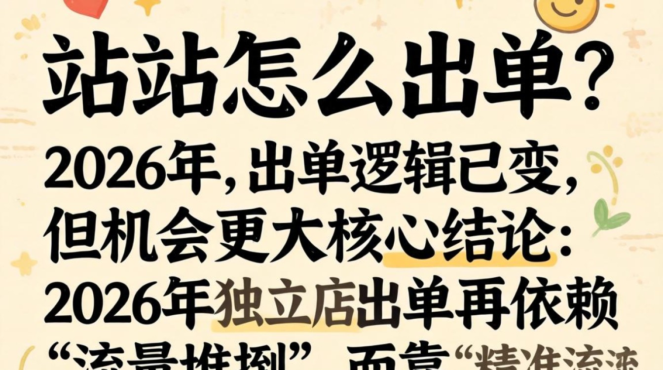 独立站怎么出单?2026年独立站出单趋势预测与实操指南 2026年独立站出单趋势预测与实操指南