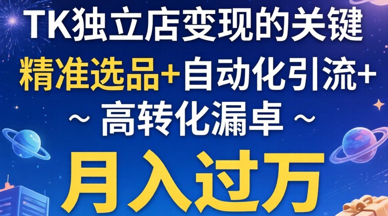 tk独立站怎么连接?tk独立站变现技巧月入过万方法 tk独立站变现技巧月入过万方法