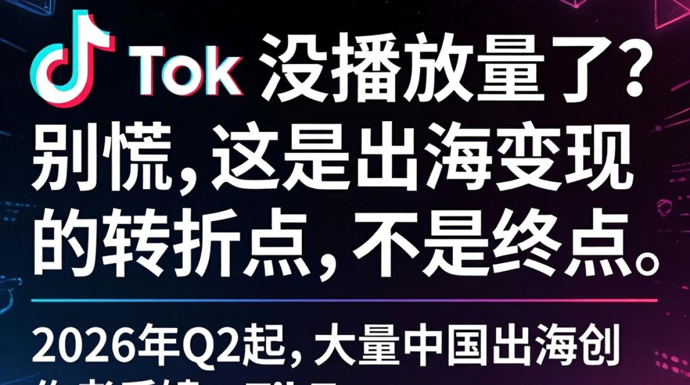 TikTok没播放量了怎么办?TikTok出海变现完整教程 TikTok没播放量了怎么办