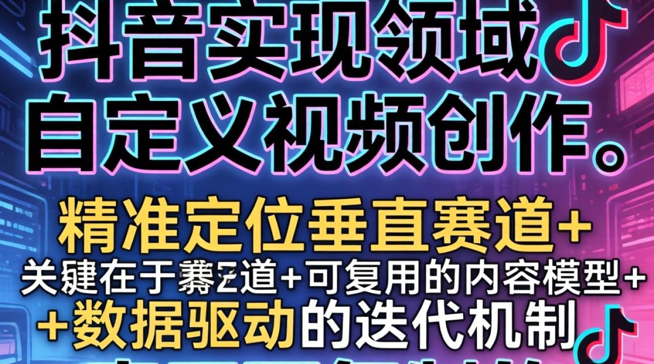 抖音怎么自定义领域视频?抖音自定义领域视频设置方法与可复制成功经验 抖音自定义领域视频设置方法与可复制成功经验