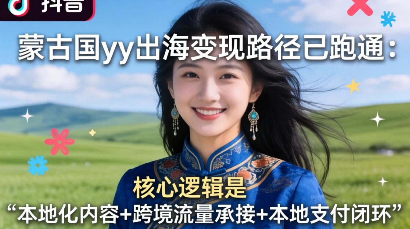 TikTok蒙古国yy如何出海变现?TikTok蒙古国yy海外赚钱全流程指南 TikTok蒙古国yy海外赚钱全流程指南
