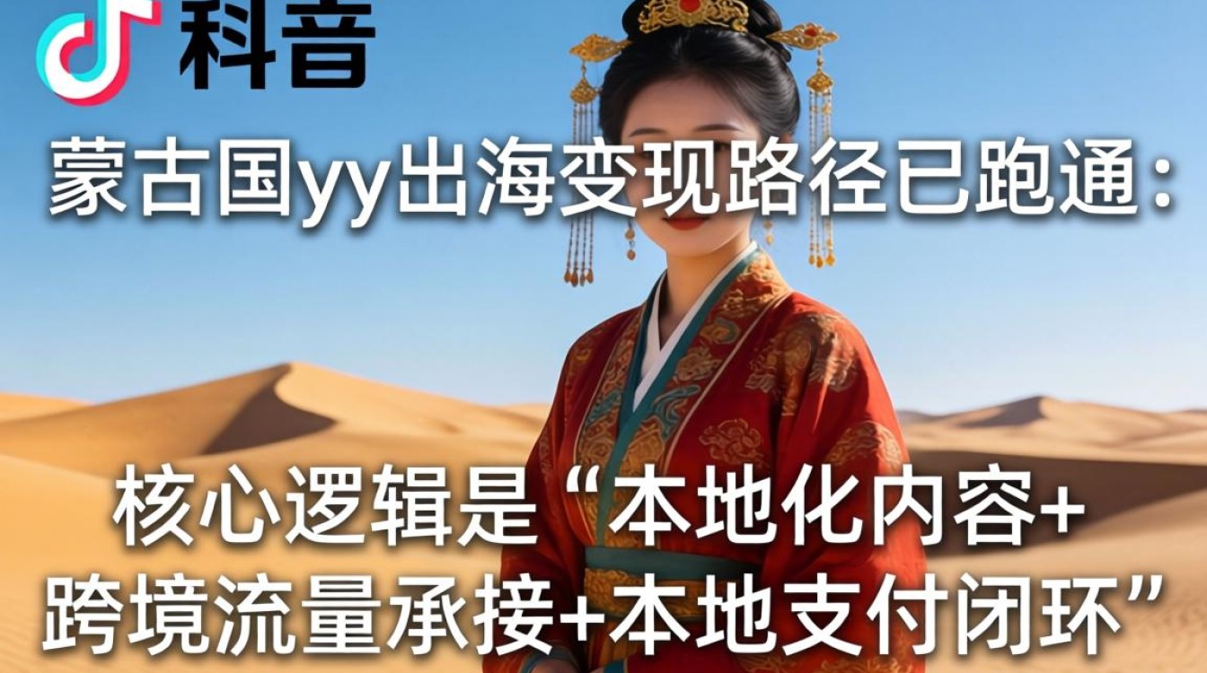 TikTok蒙古国yy如何出海变现?TikTok蒙古国yy海外赚钱全流程指南 TikTok蒙古国yy海外赚钱全流程指南