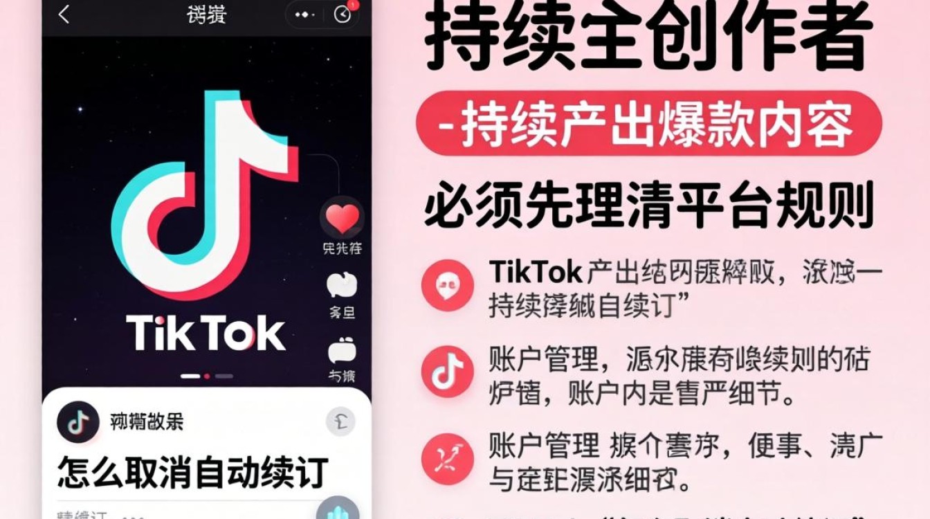 TikTok怎么取消自动续订