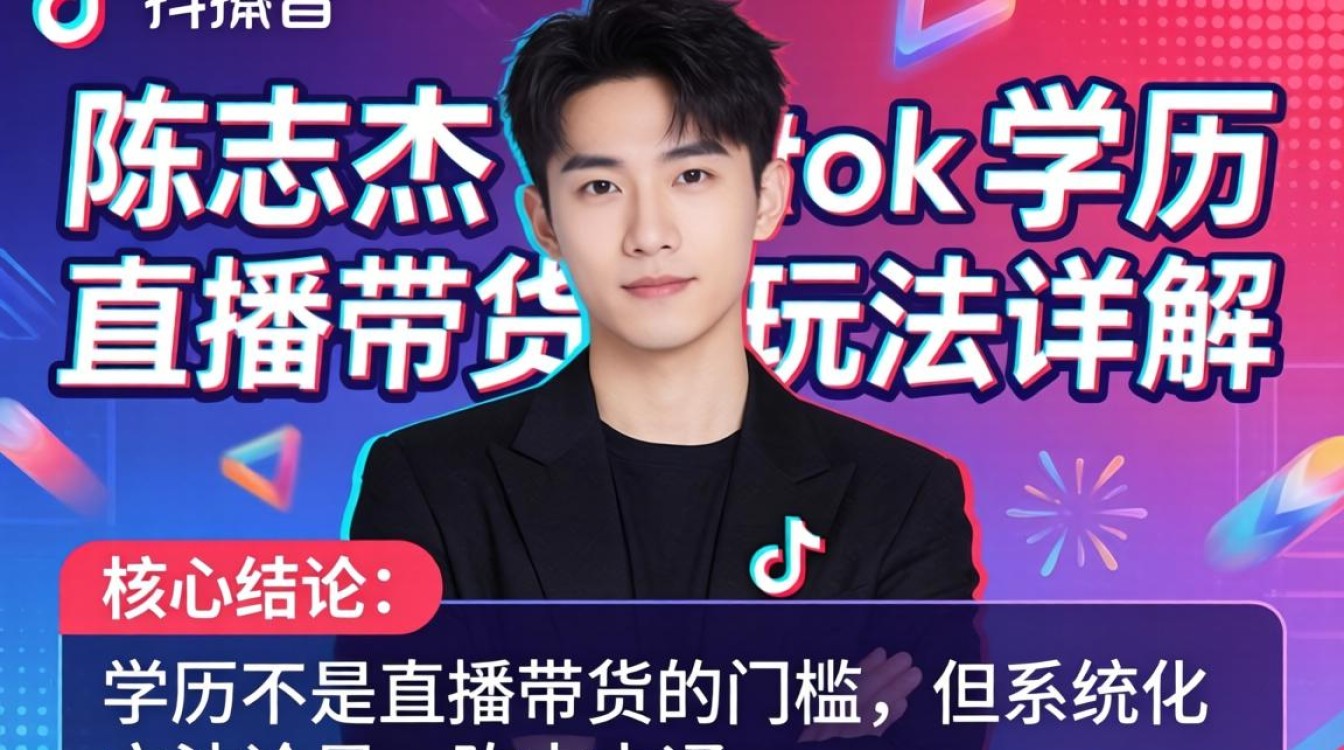 抖音陈志杰tiktok学历直播带货怎么玩?tiktok直播带货入门技巧与实操方法 抖音陈志杰tiktok学历直播带货怎么玩