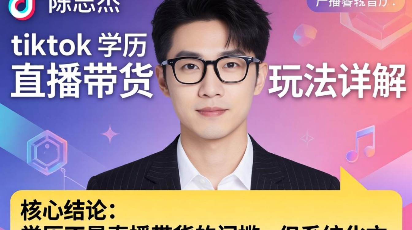 抖音陈志杰tiktok学历直播带货怎么玩?tiktok直播带货入门技巧与实操方法 抖音陈志杰tiktok学历直播带货怎么玩