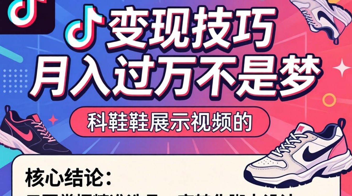 TikTok鞋靴展示视频怎么变现