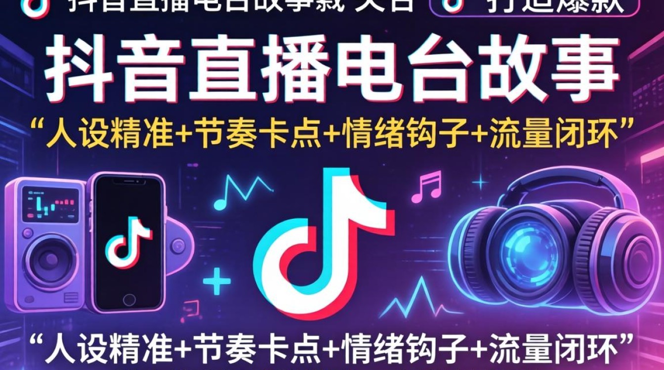 抖音直播电台故事爆款成功套路案例解析