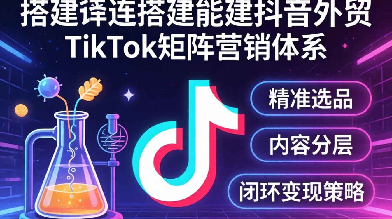 抖音外贸tiktok矩阵营销怎么操作才能月入过万?tiktok矩阵运营变现技巧 抖音外贸tiktok矩阵营销怎么操作才能月入过万