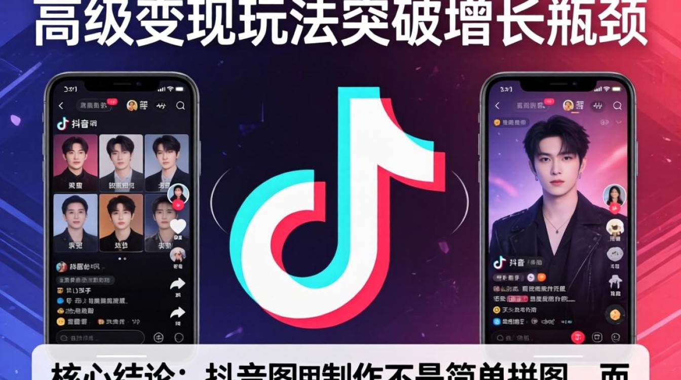 抖音图是怎么制作的呢?高级变现玩法突破增长瓶颈 高级变现玩法突破增长瓶颈