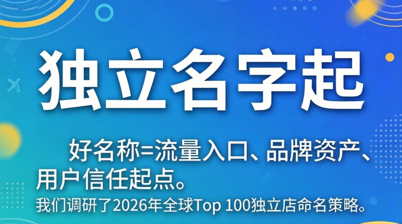独立站名字怎么起?独立站起名技巧与热门行业名称推荐 独立站起名技巧与热门行业名称推荐