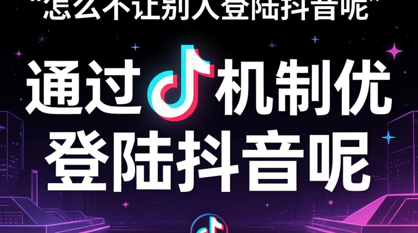 抖音账号防登录设置方法与内容曝光提升技巧