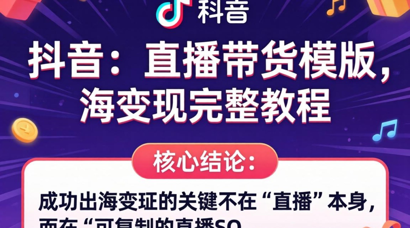 TikTok直播带货怎么操作?TikTok直播带货模板出海变现完整教程 TikTok直播带货模板出海变现完整教程