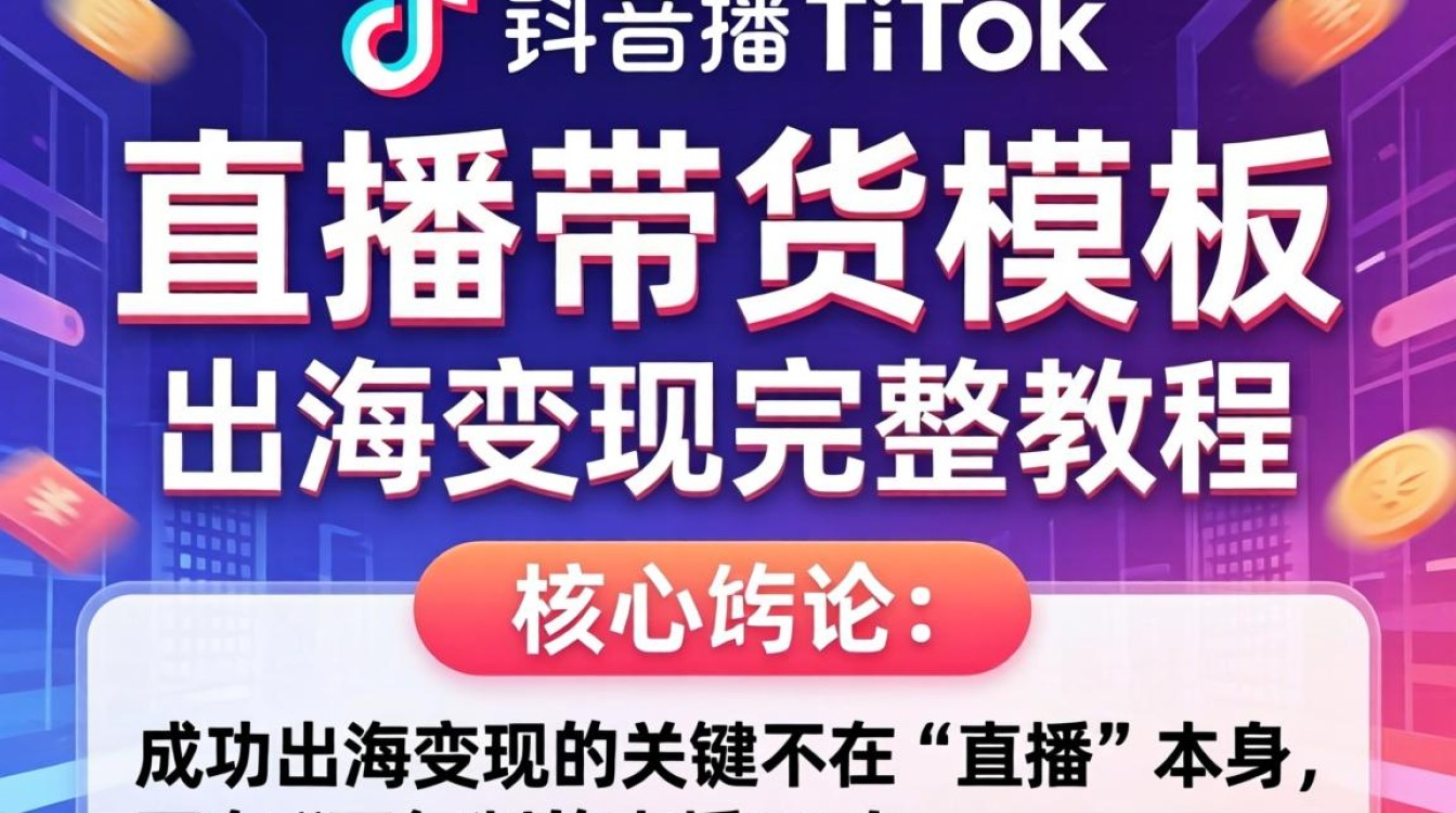 TikTok直播带货怎么操作?TikTok直播带货模板出海变现完整教程 TikTok直播带货模板出海变现完整教程