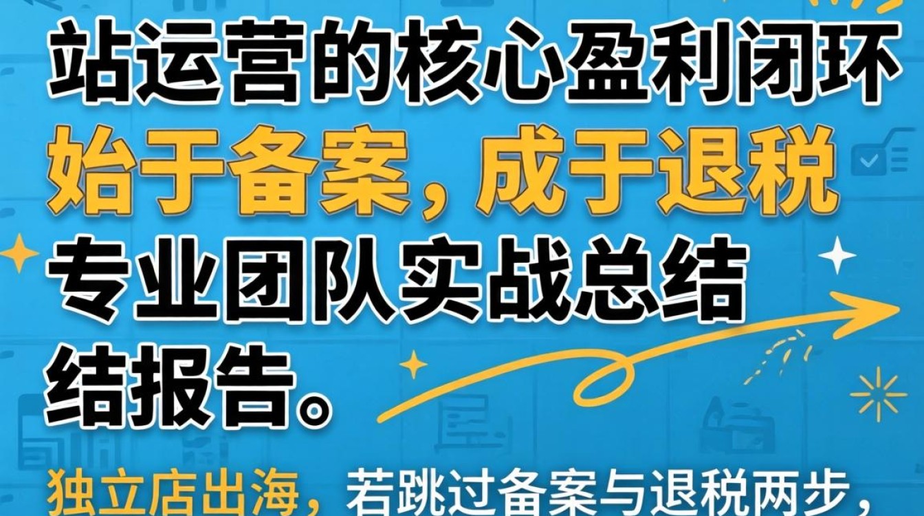 独立站怎么备案退税?独立站备案退税流程及注意事项 独立站备案退税流程及注意事项