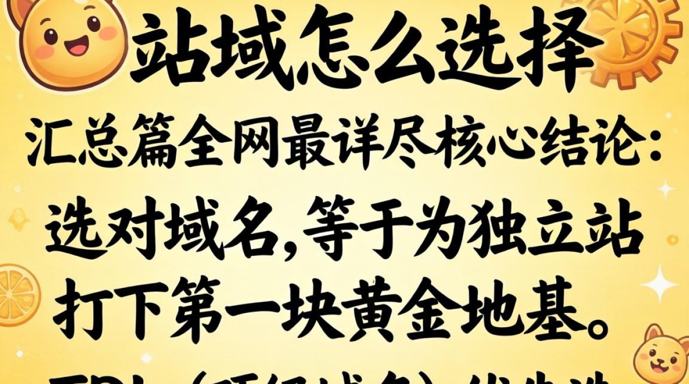 独立站域名怎么选?独立站域名选择指南2026全网最详尽 独立站域名选择指南2026全网最详尽