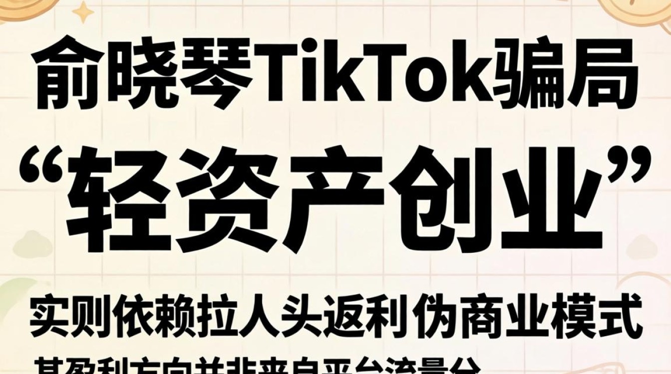 俞晓琴TikTok骗局是真是假?商业模式与盈利方向分析 俞晓琴TikTok骗局是真是假