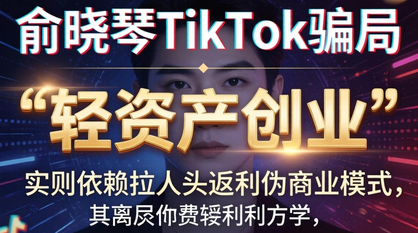 俞晓琴TikTok骗局是真是假?商业模式与盈利方向分析 俞晓琴TikTok骗局是真是假