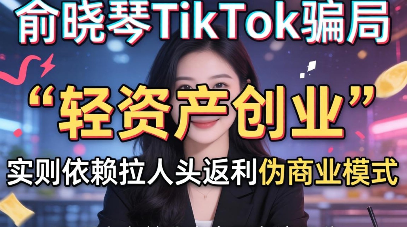 俞晓琴TikTok骗局是真是假?商业模式与盈利方向分析 俞晓琴TikTok骗局是真是假