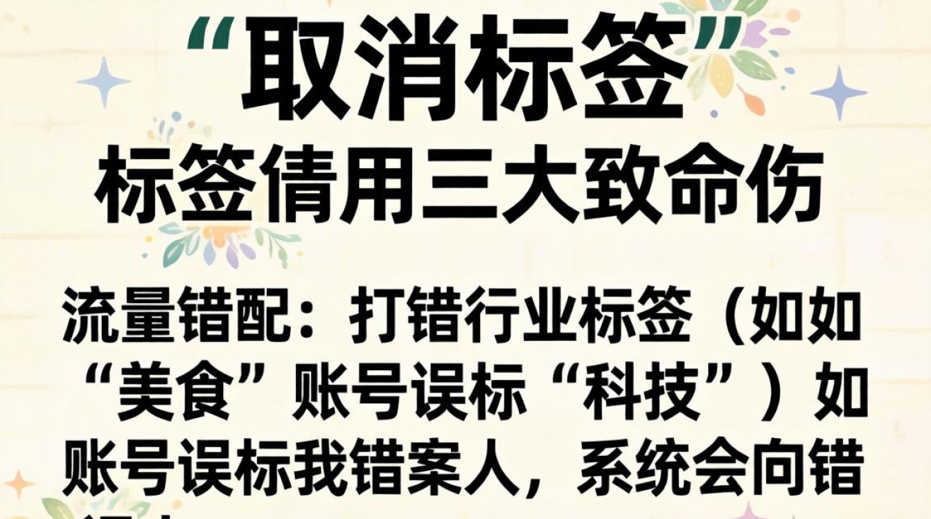 抖音上取消标签怎么弄?精准引流营销策略如何操作 精准引流营销策略如何操作