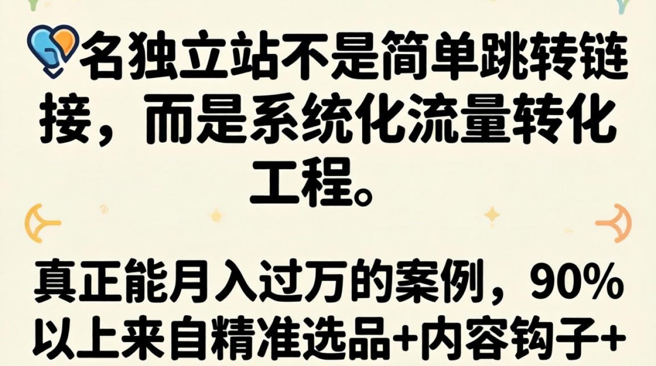 tk挂独立站变现技巧月入过万方法