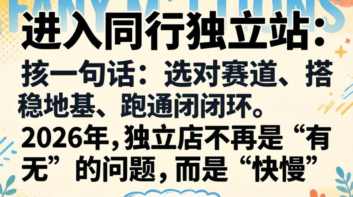 新手如何快速搭建并运营独立站