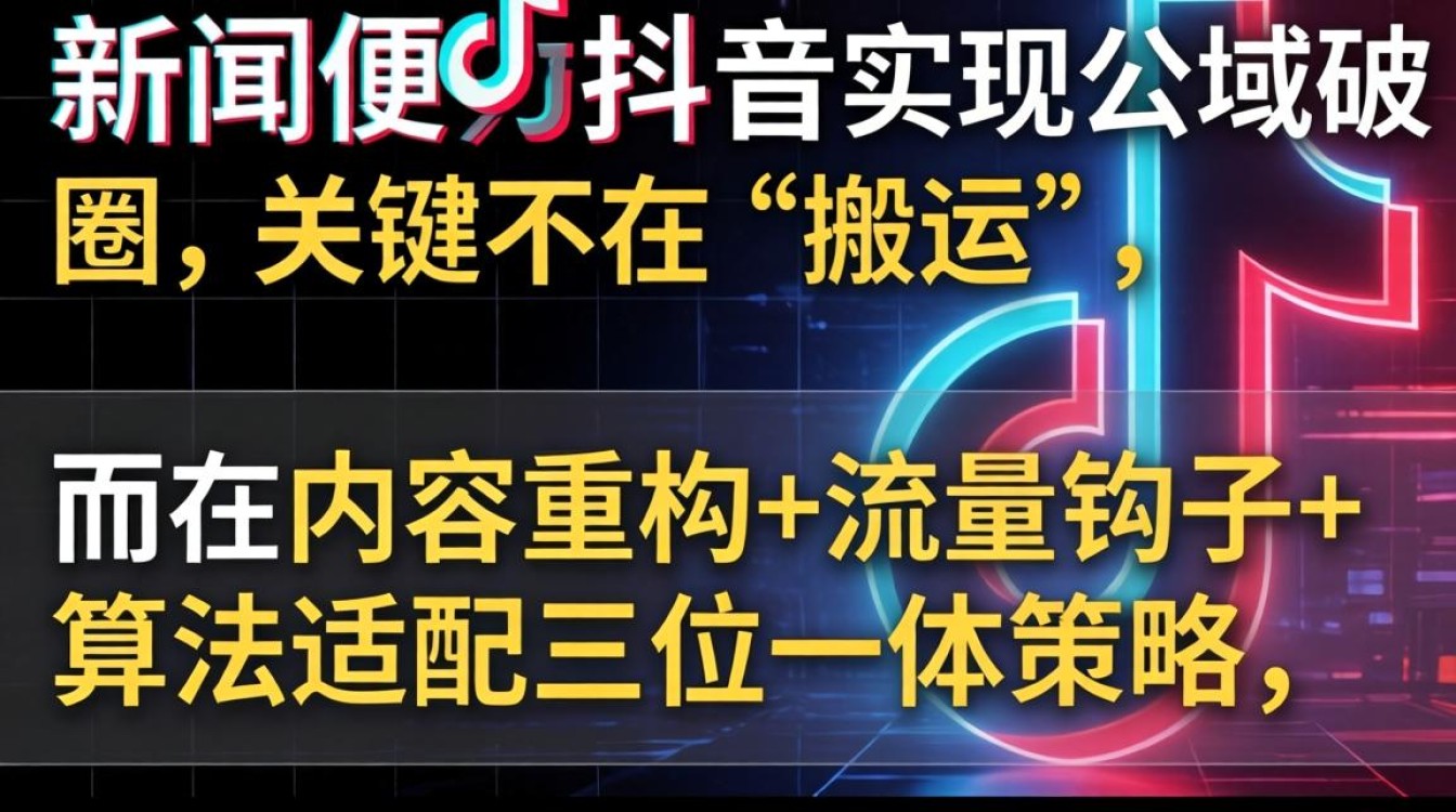 突破流量瓶颈的公域获取方法